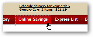 sacramento online grocery savings